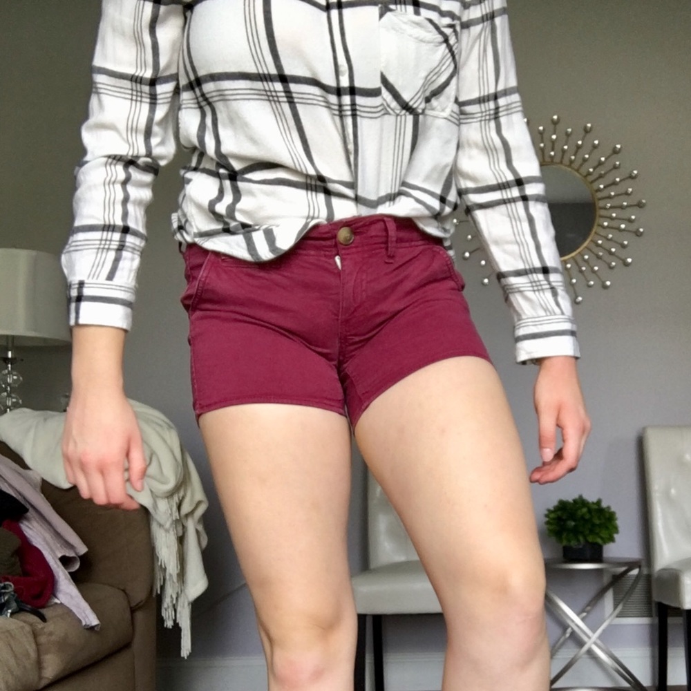 Maroon Shorts